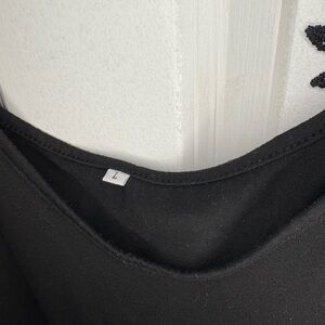 Black Sleeveless Top